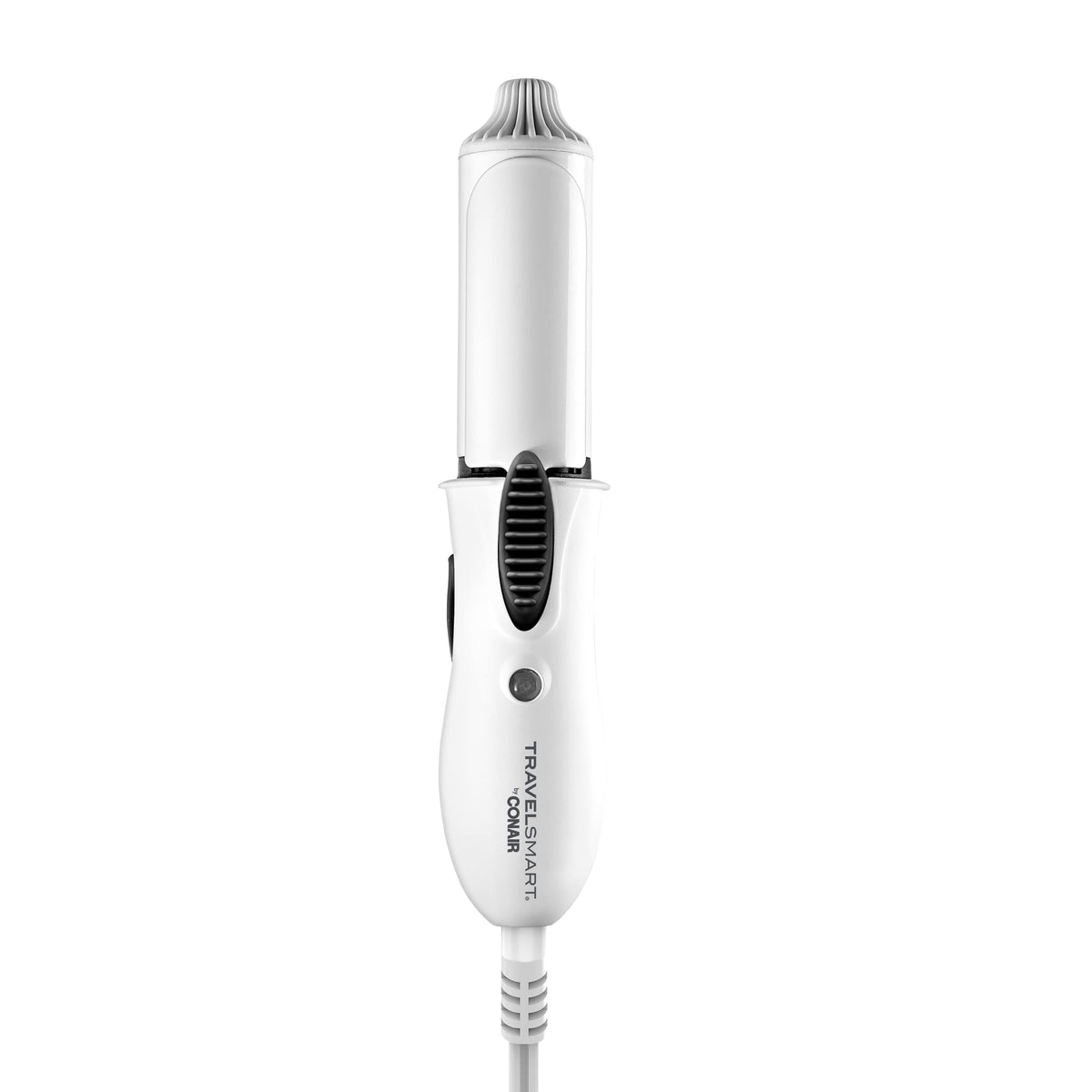 Conair rizador mini de viaje cerámico de 1 pulgada blanco para retoques rápidos