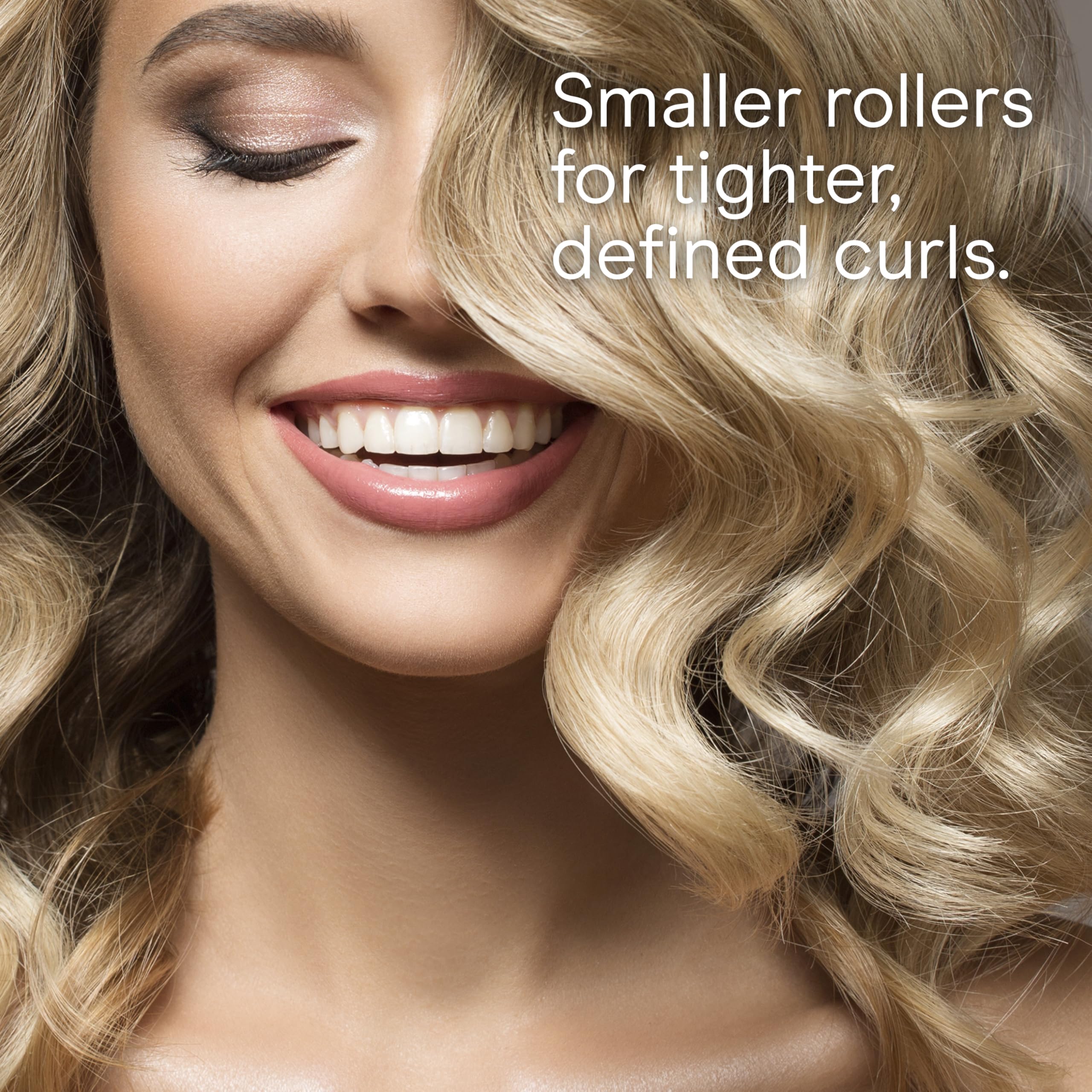 Conair rodillos de tamaño mediano para volumen suave.