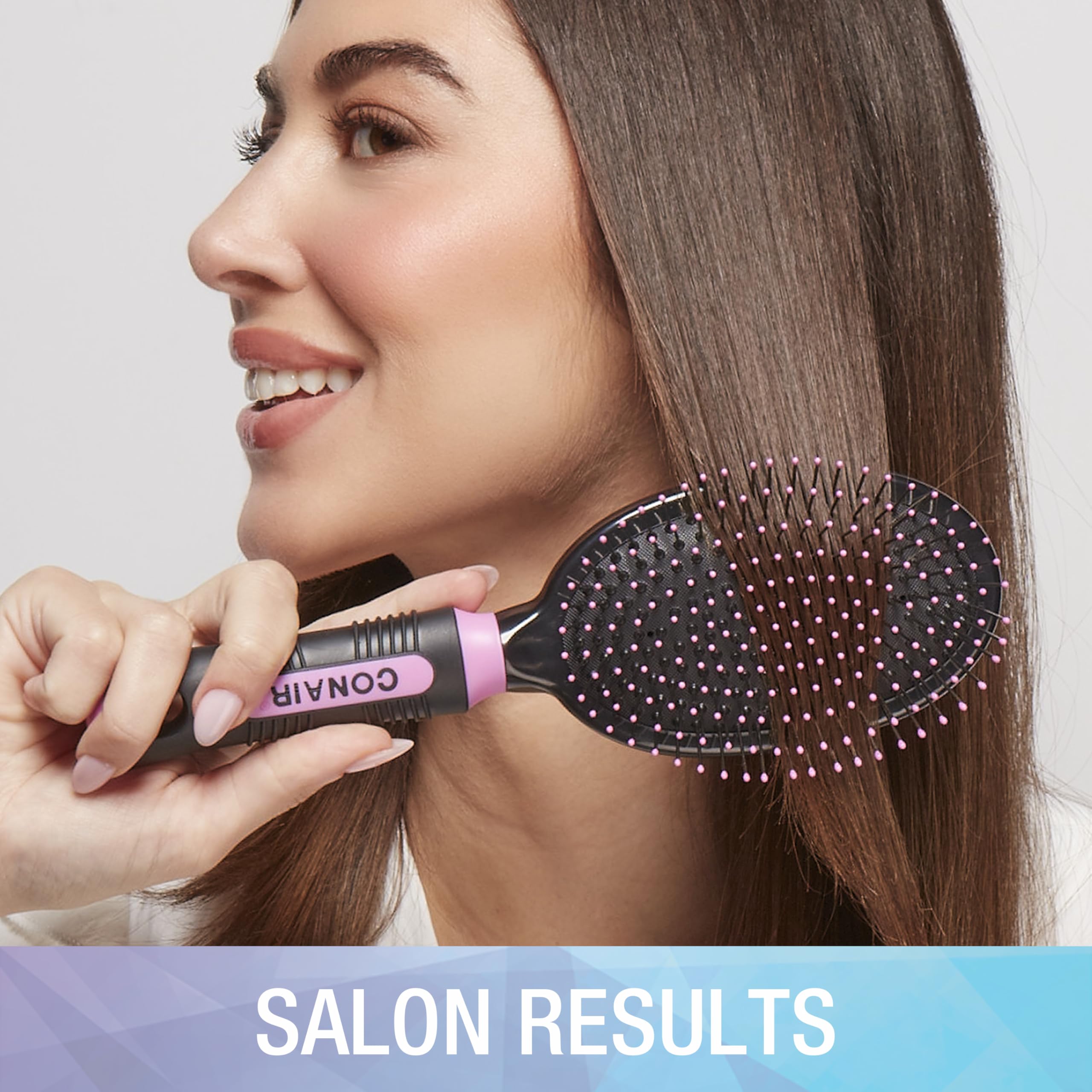 Conair: ideal para cabellos rizados o lisos en casa.