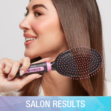 Conair: ideal para cabellos rizados o lisos en casa.