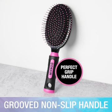 Conair: cerdas con bola para evitar enganches y tirones.