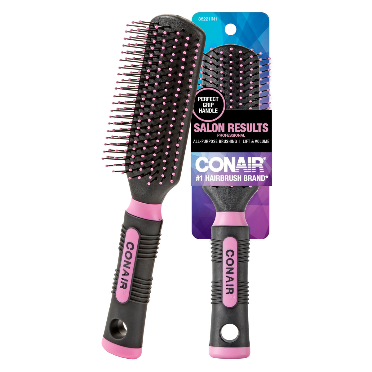 Conair Salon Results, cerdas nylon para desenredar sin tirar.