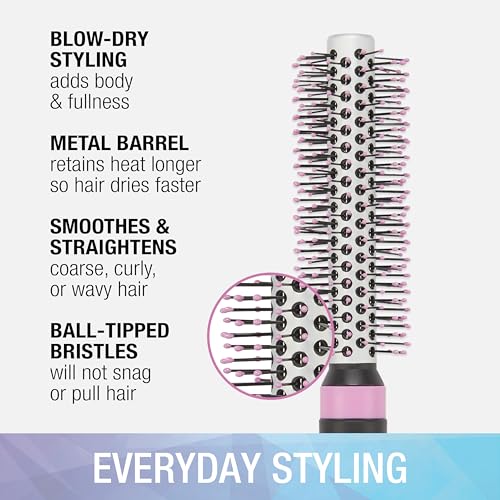 Conair Salon Results: cerdas con puntas de bola evitan tirones.