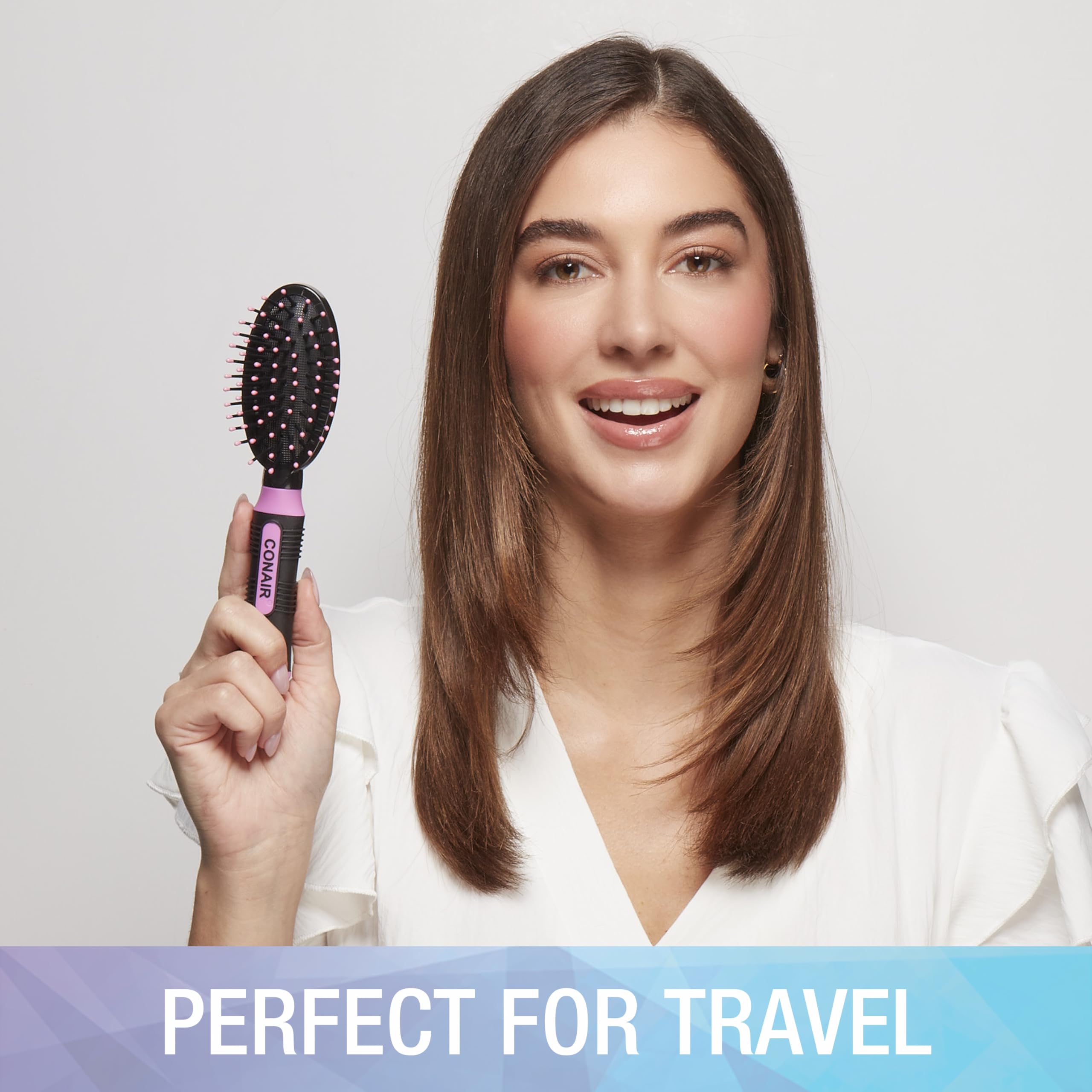 Conair Salon Results set de cepillos para uso diario en casa o fuera de casa.