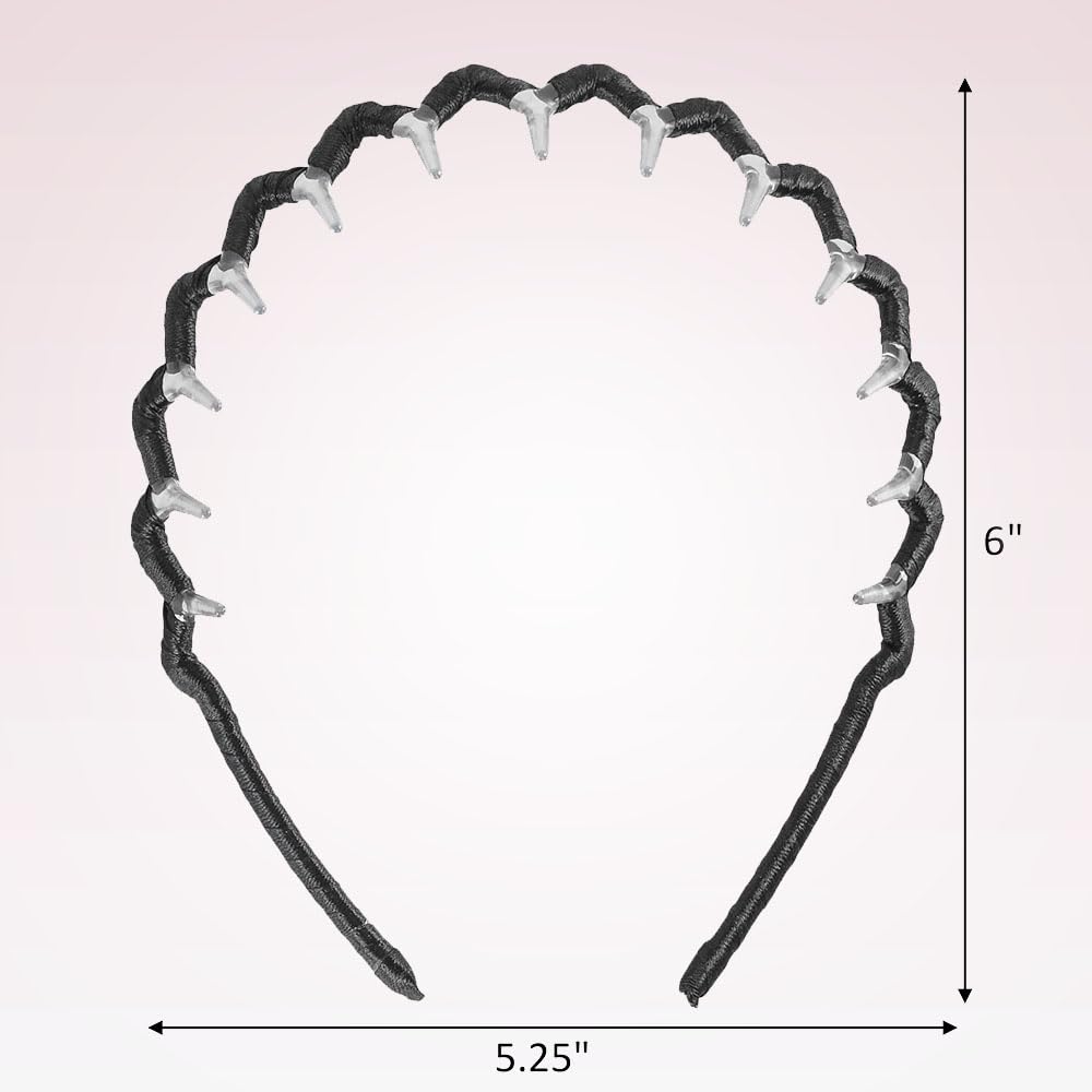 Conair Scünci diadema zigzag, solución rápida para recogidos sin dañar.