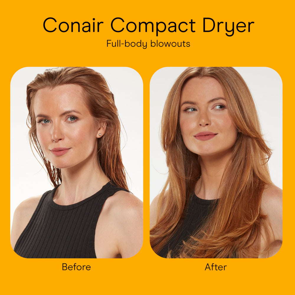 Conair secador acabado gris elegante, rendimiento y estilo en uno