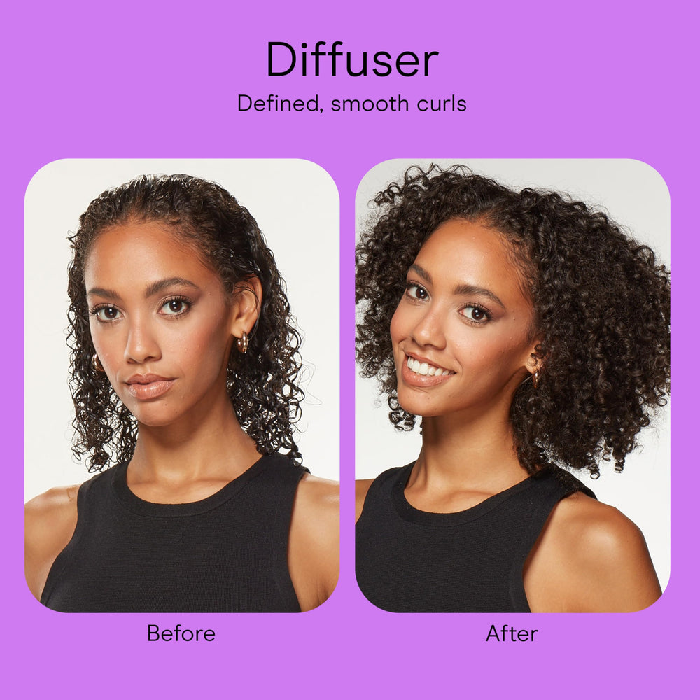 Conair secador acabado morado para viaje con estilo.