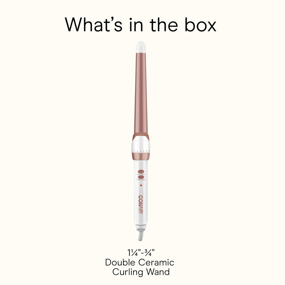 Conair, tecnología cerámica doble distribuye calor.