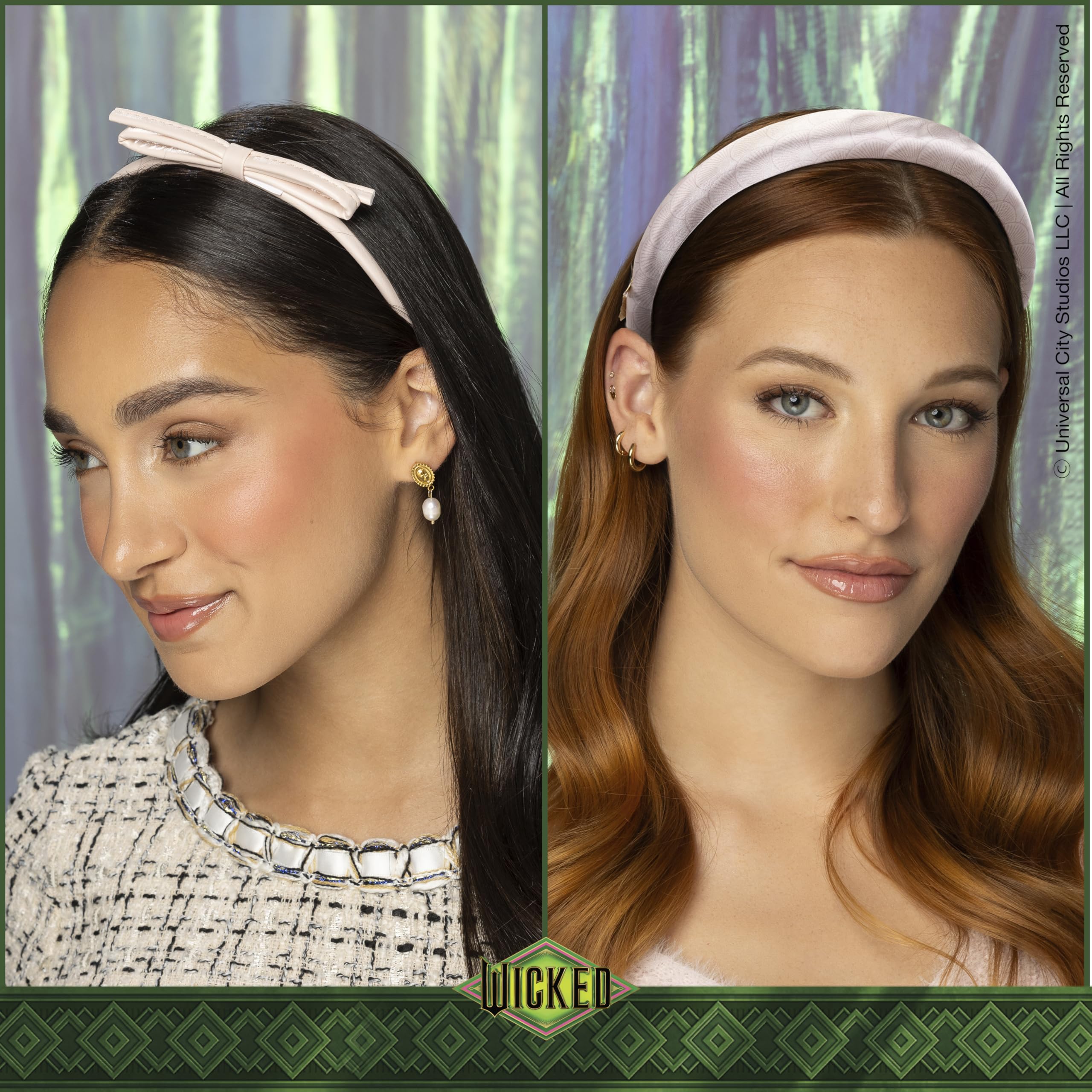 Pinza garra iridiscente pastel de Conair Wicked Glinda para fijar peinados.