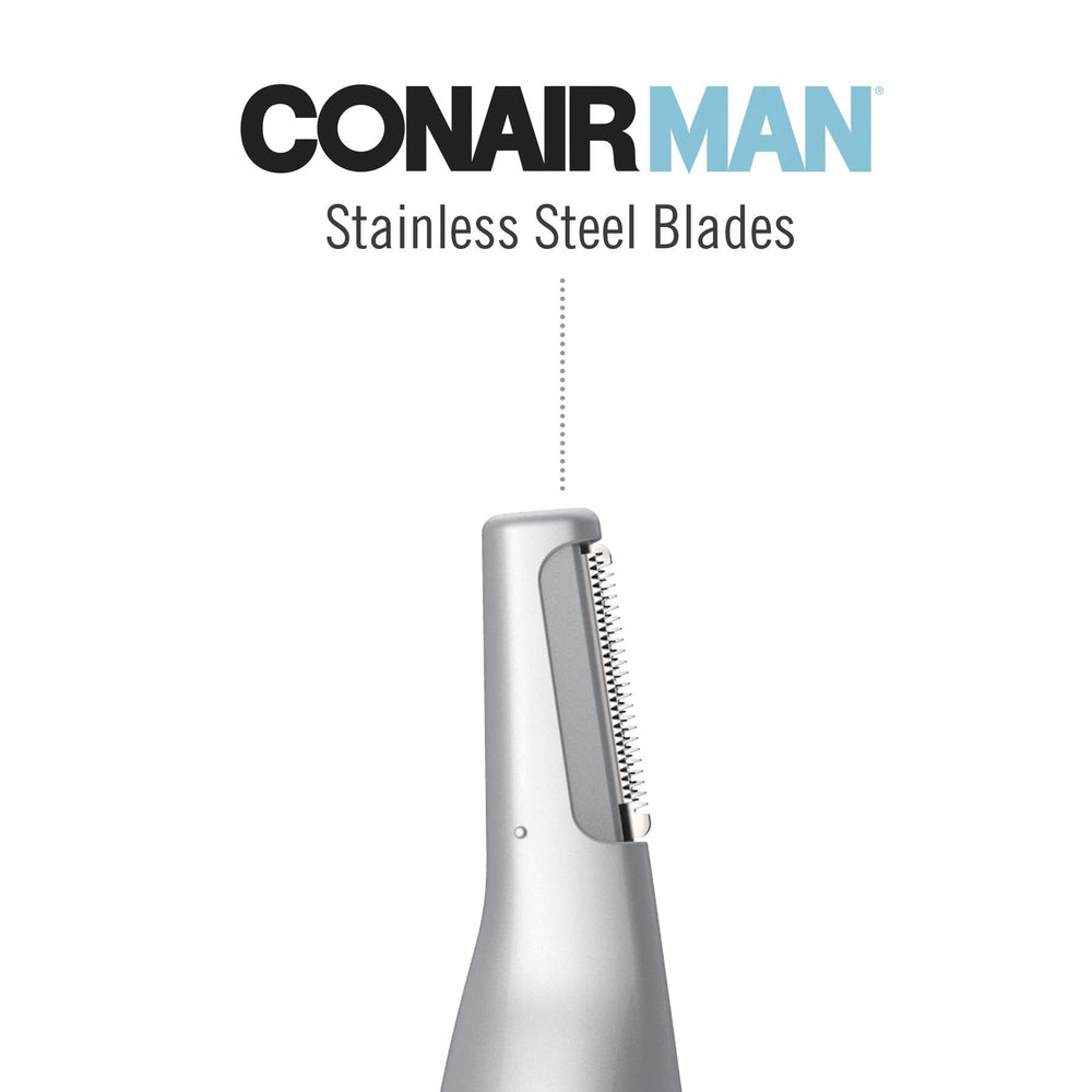 ConairMAN recortador contorno cuello y patillas: acabado limpio y simétrico.