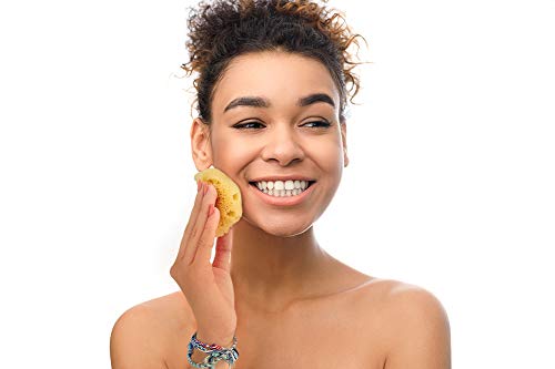 Esponjas Constantia Beauty para limpieza facial, cuidado suave e higiénico.