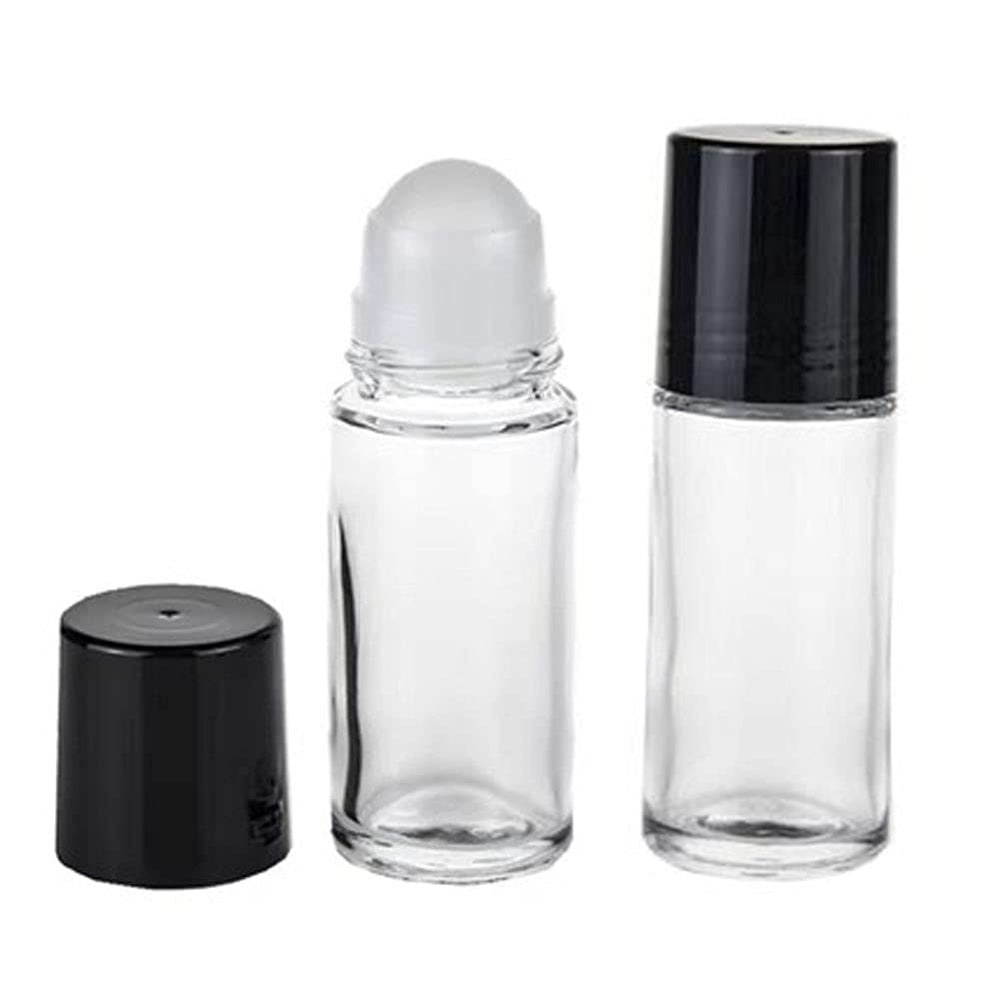 ConStore rodillo de vidrio 50 ml, vista frontal, práctico para viajar
