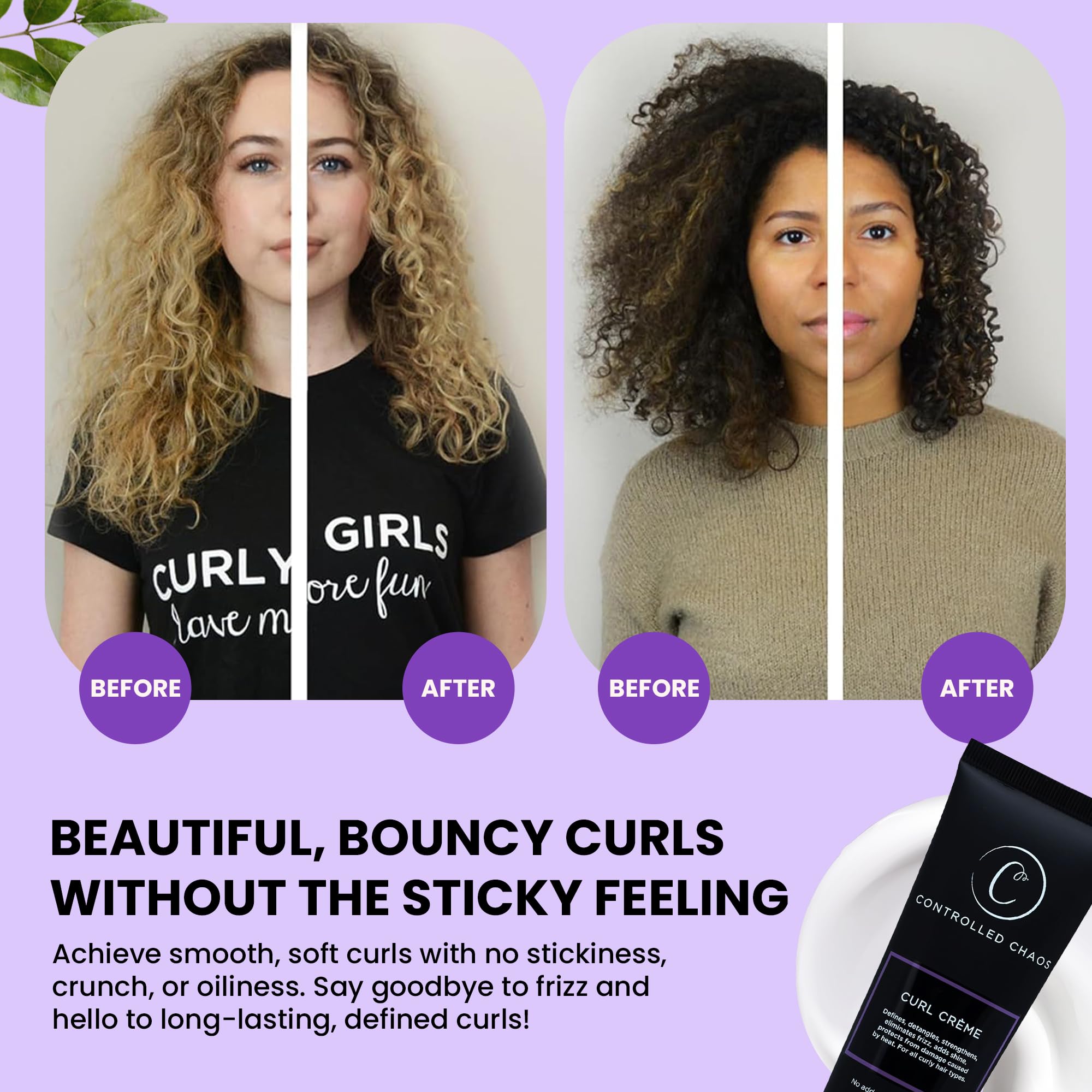 Crema para todo tipo de cabello, ideal en climas húmedos