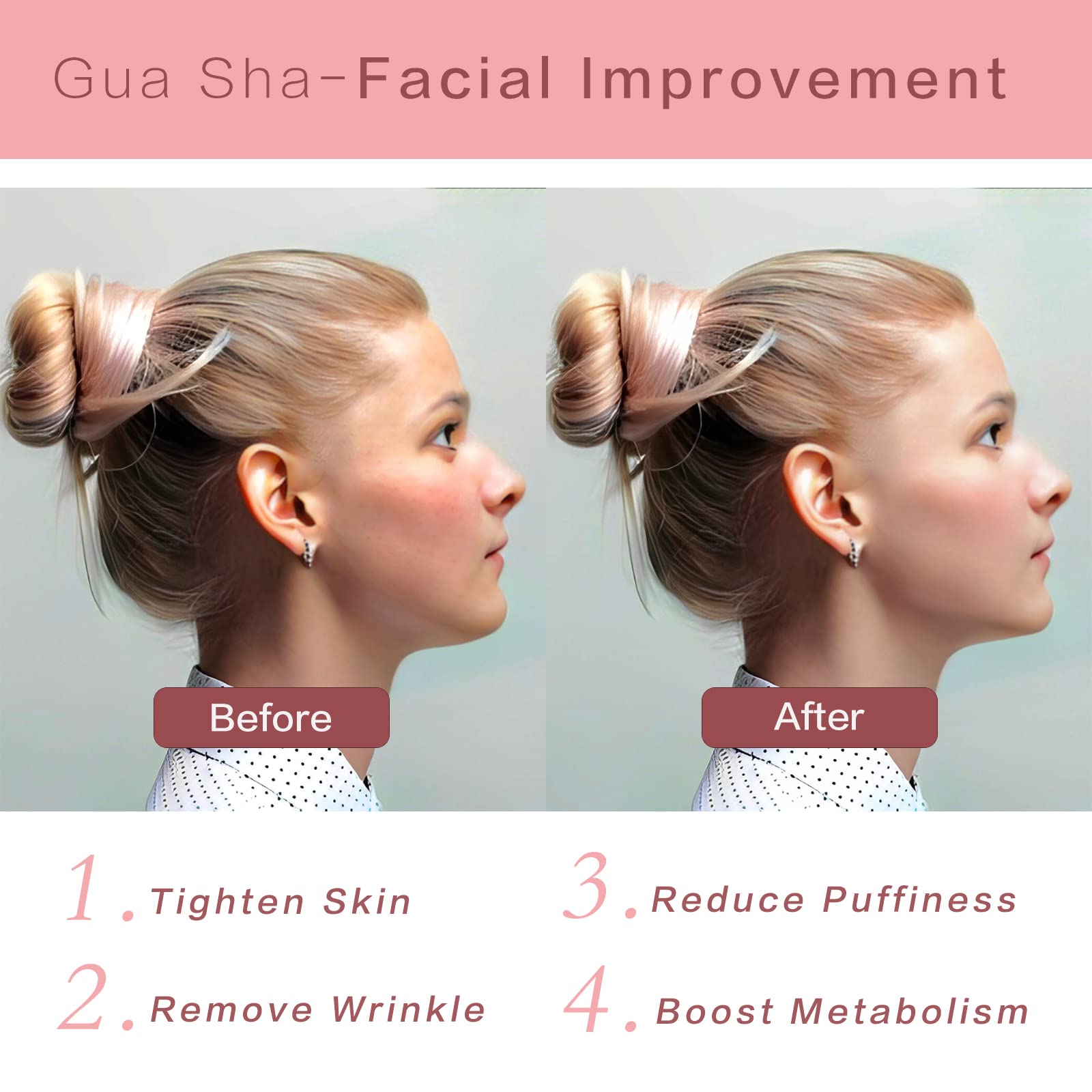 Contrybox gua sha ayuda a definir la línea mandibular