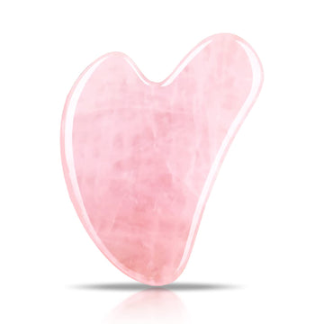 Contrybox gua sha rostro en cuarzo rosa para uso facial diario