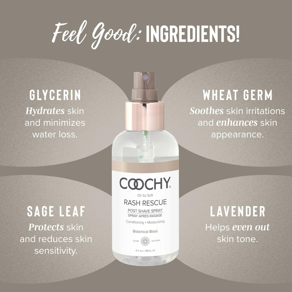 Coochy cierre de poros: ayuda a evitar irritaciones y pelos encarnados.