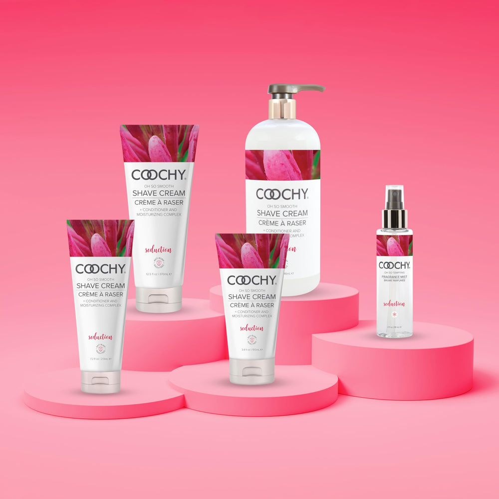Coochy crema de afeitar: aroma seducción para una experiencia sensorial.