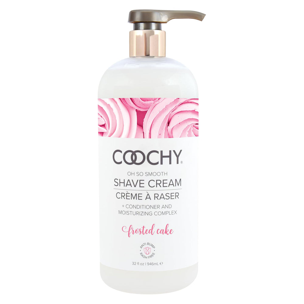 Coochy Cream de Afeitar frente al envase, hidratación suave para piel sensible.