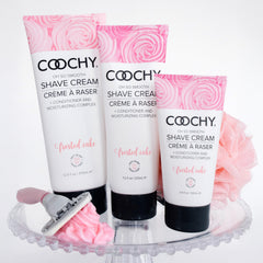 Coochy crema para afeitar piernas, hidratación y acabado sedoso