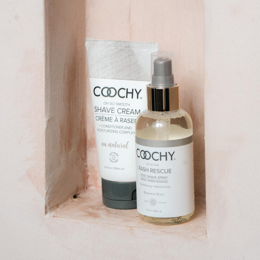 Coochy mezcla natural: aceites esenciales para calma y cuidado diario.