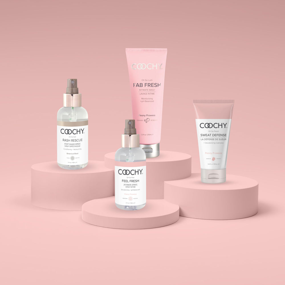 Coochy uso zonas íntimas y axilas: protección cómoda durante todo el día.