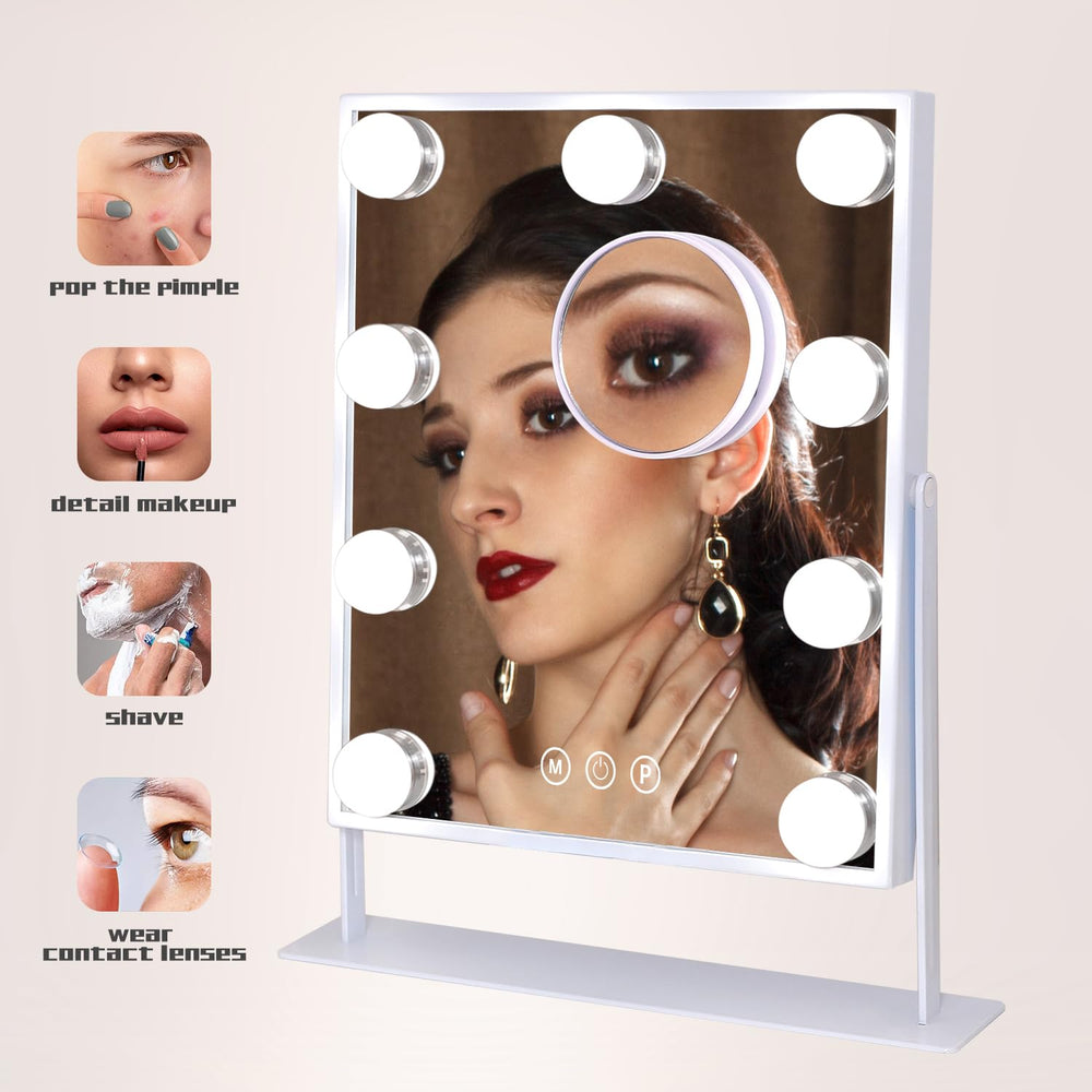 COOLJEEN base robusta mantiene el espejo estable durante el uso