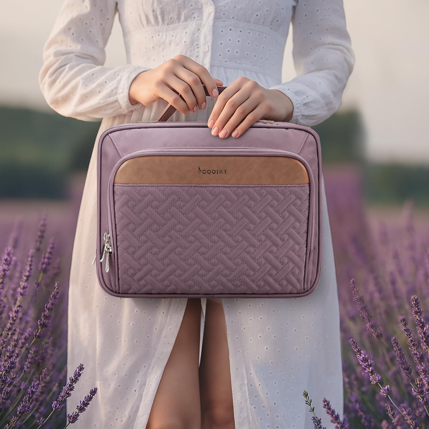 COOSKY organizador de joyas con compartimento especial para viaje.