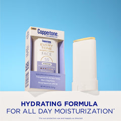 Coppertone Every Tone Barra hidratante con ceramidas, piel nutrida y cómoda
