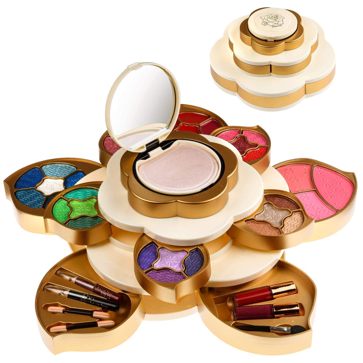 CoralBeau kit maquillaje todo en uno, ideal para iniciar con un look completo