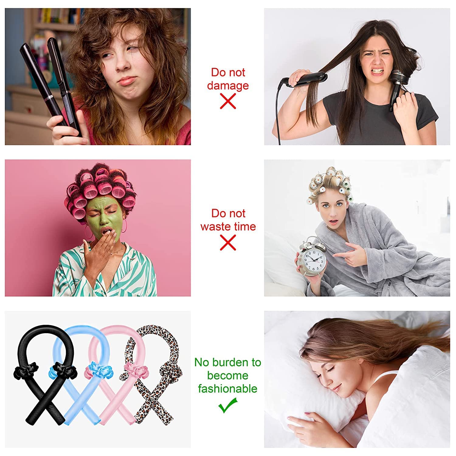 CORATED resultados tras dormir, rizos definidos sin calor.