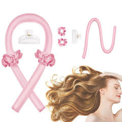 CORATED diadema para rizos sin calor, suave para dormir sin molestias.
