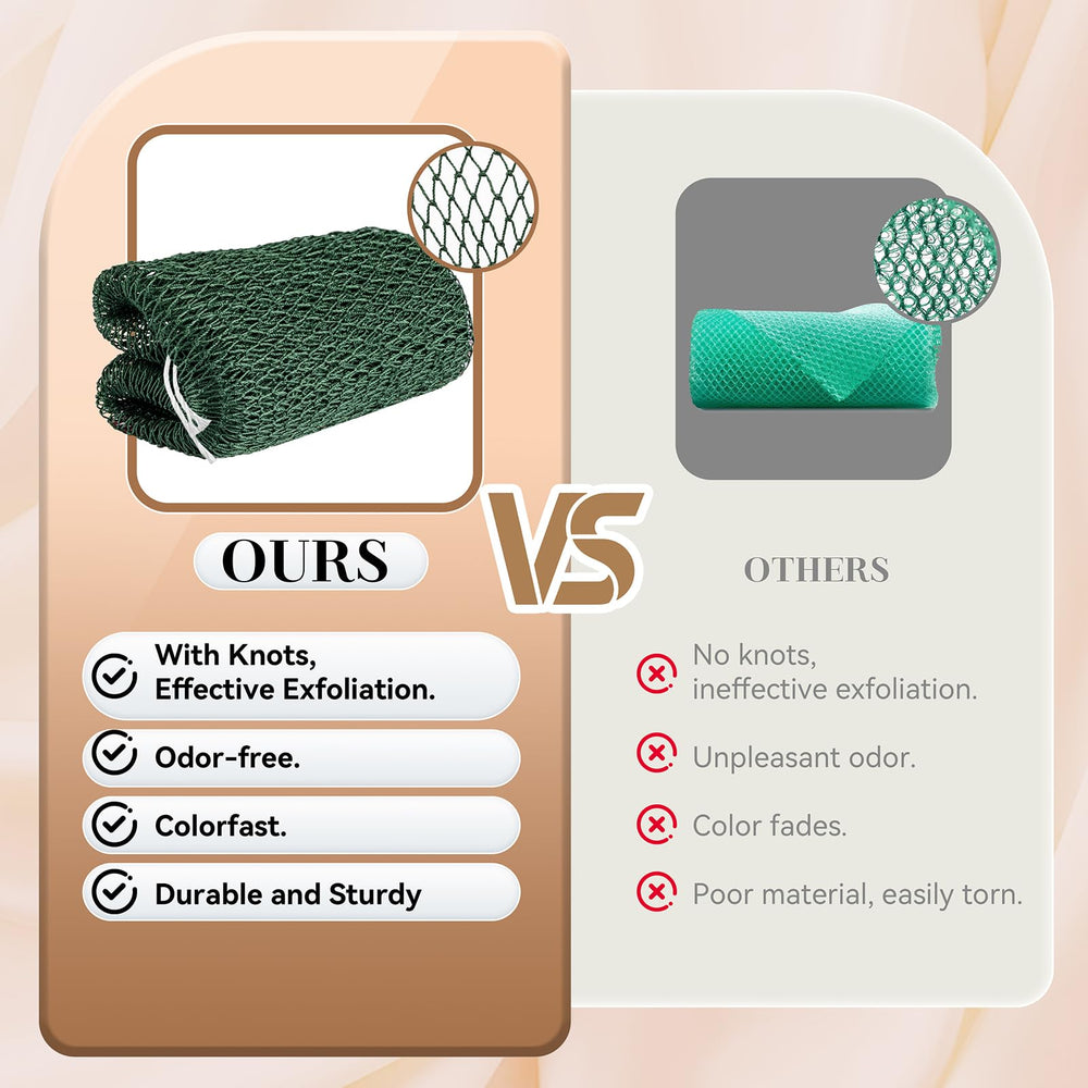 CORATED esponja de nylon de secado rápido para uso diario sin olores