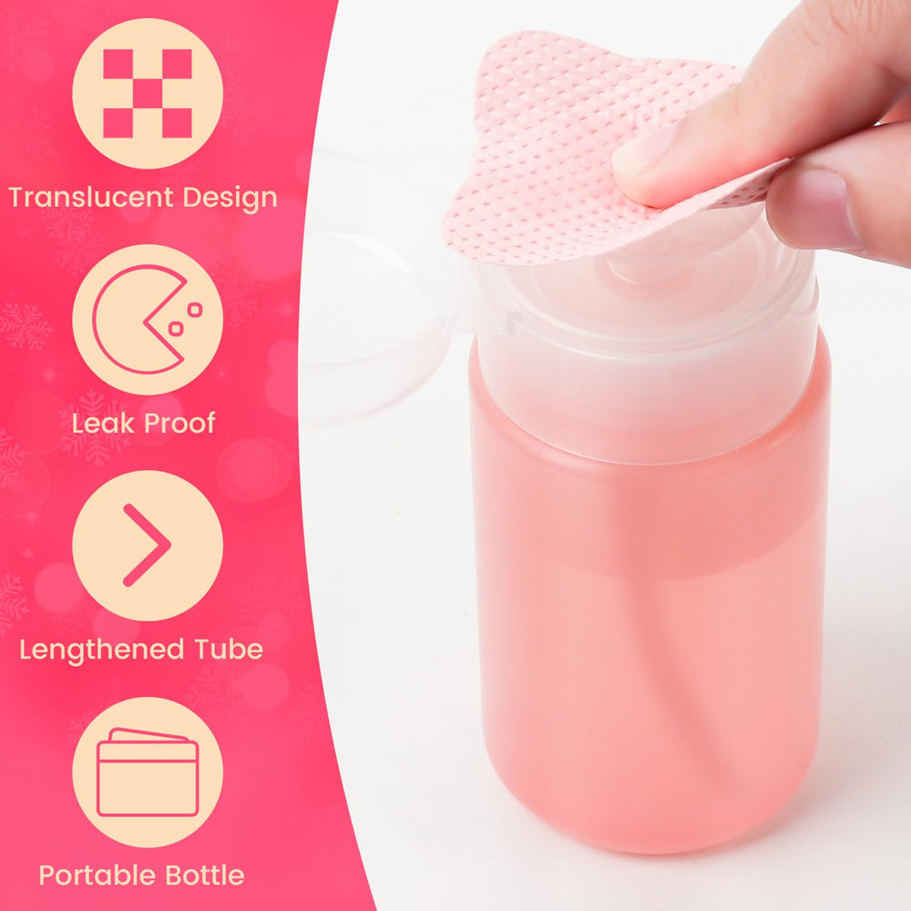 Corconess dispensador bomba acetona 120ml: dosifica con precisión durante manicuras.