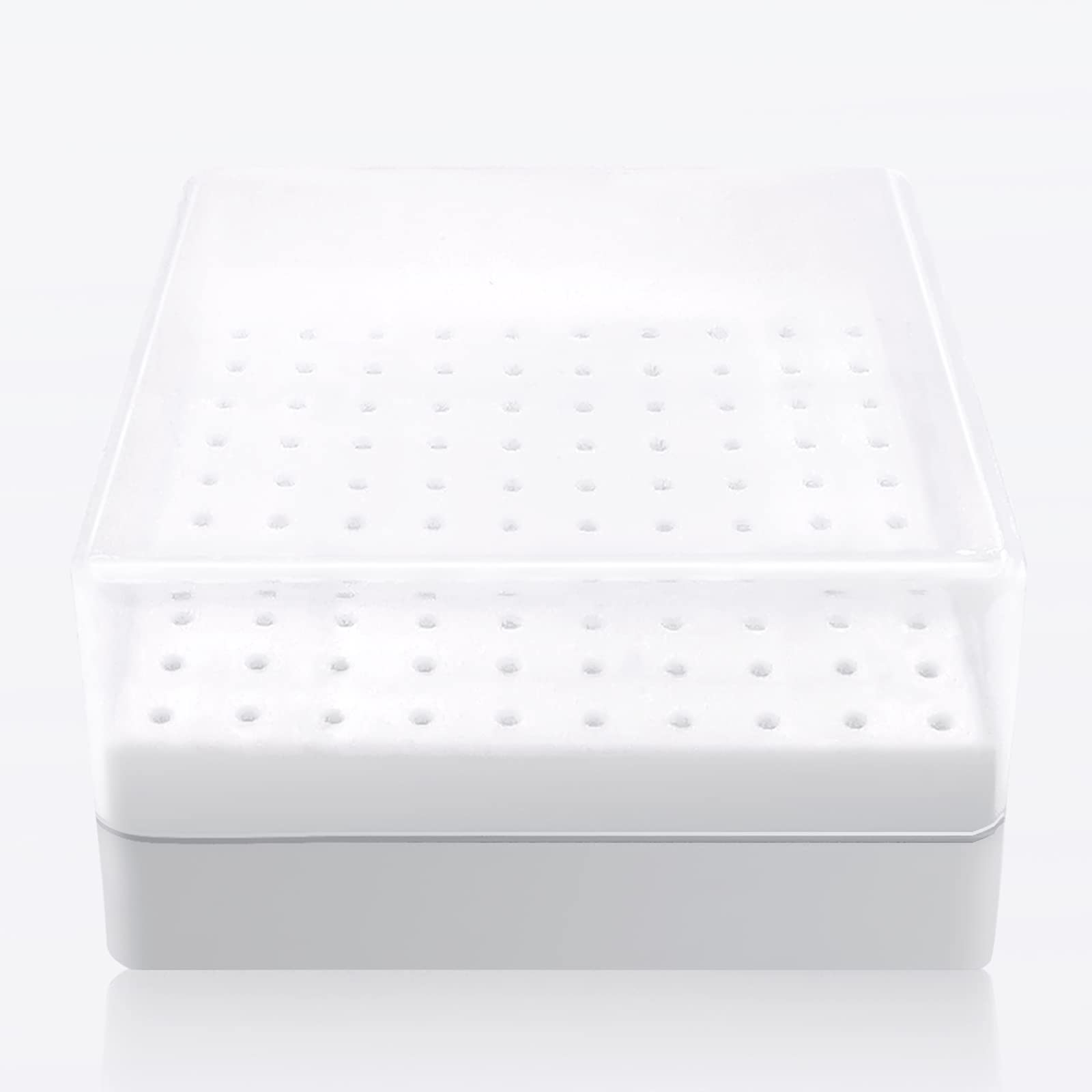 CORFULRA organizador de brocas para uñas; acceso rápido y orden.