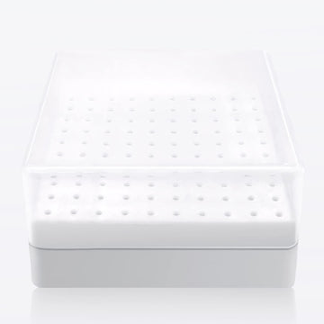 CORFULRA organizador de brocas para uñas; acceso rápido y orden.