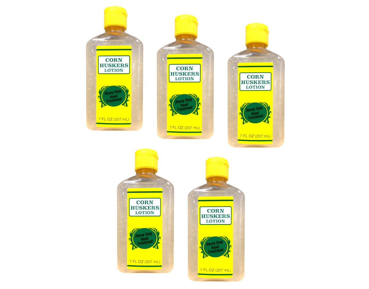 Corn Huskers Lotion emballage pratique pour une routine soin des mains.
