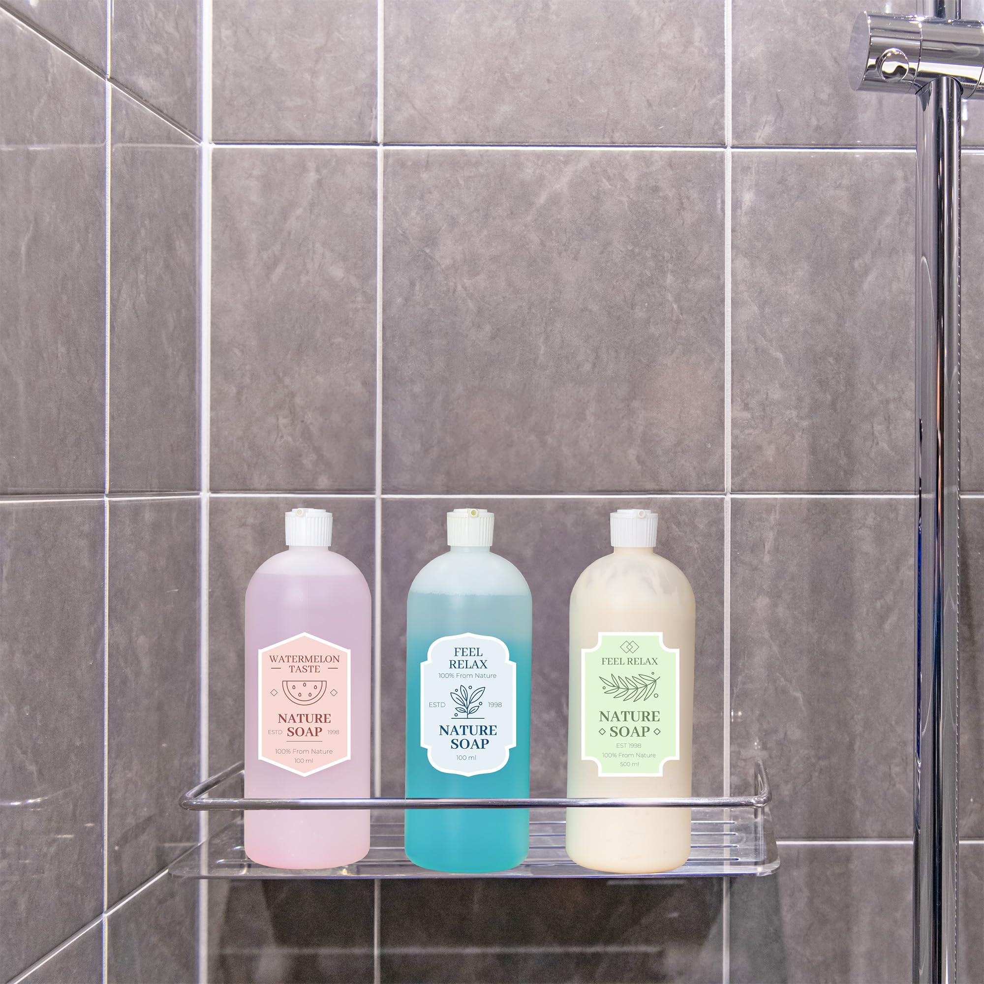 Cornucopia Brands usos versátiles para champú y mezclas.