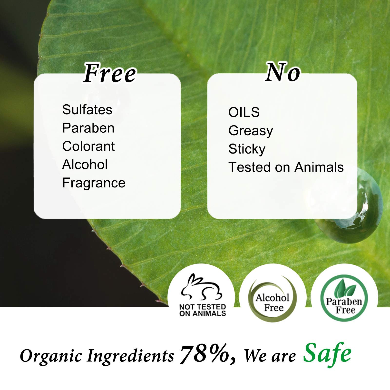 Cos De BAHA Niacinamida 10% Serum, hidratación suave sin sensación grasa.