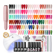 COSCELIA kit UV luz y torno uñas: solución todo en uno para manicuras en casa.
