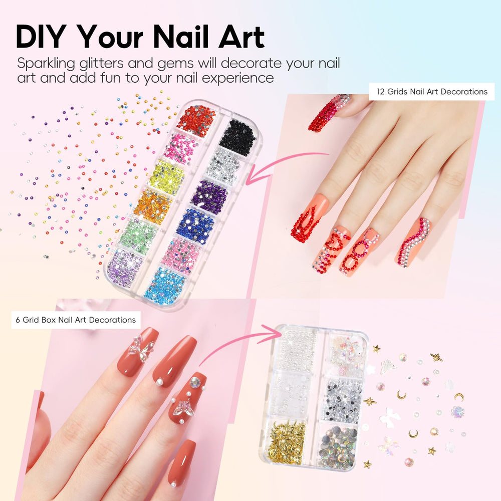 COSCELIA regalo kit de uñas acrílicas para sorprender a alguien especial