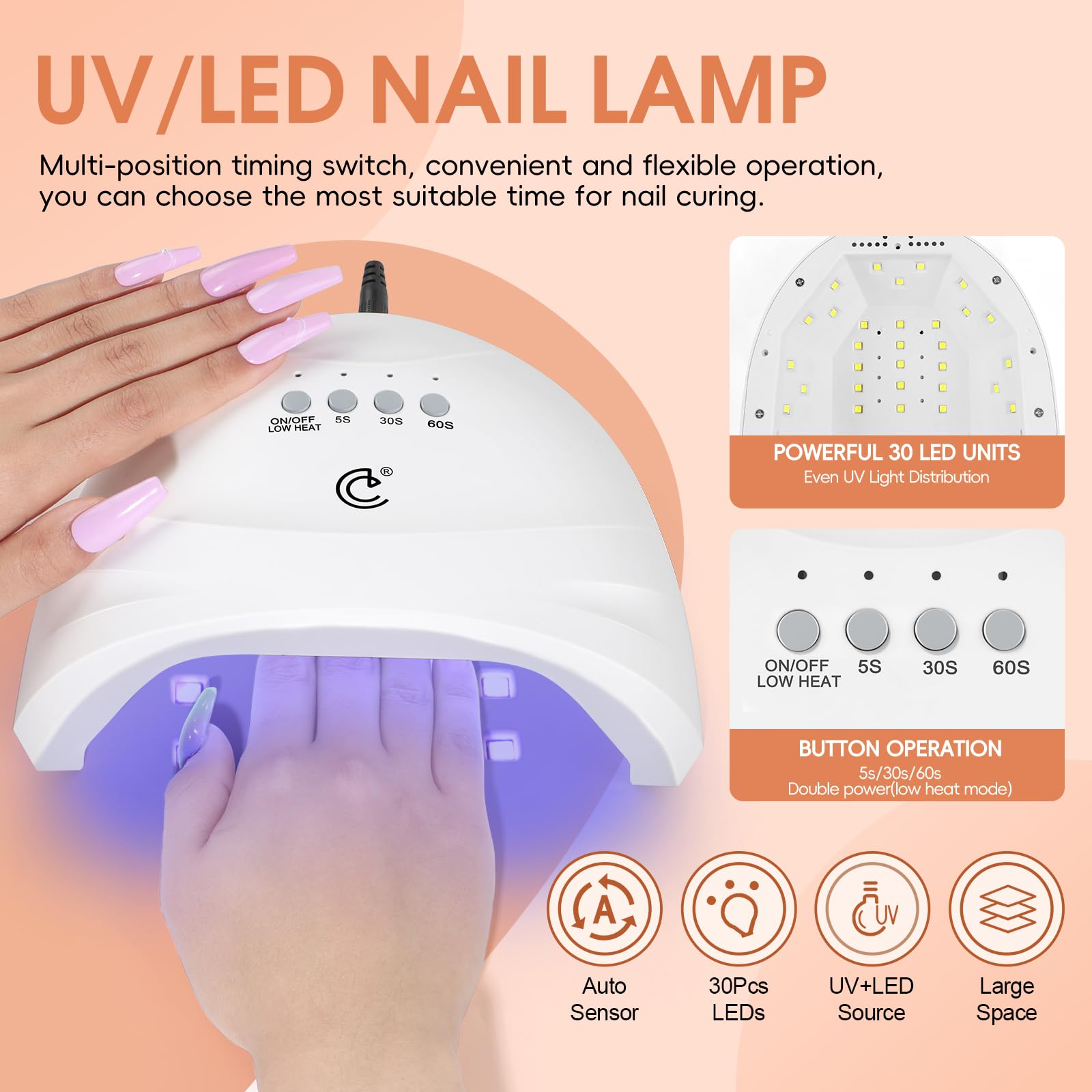 COSCELIA regalo kit uñas: regalo práctico para mujeres y adolescentes.
