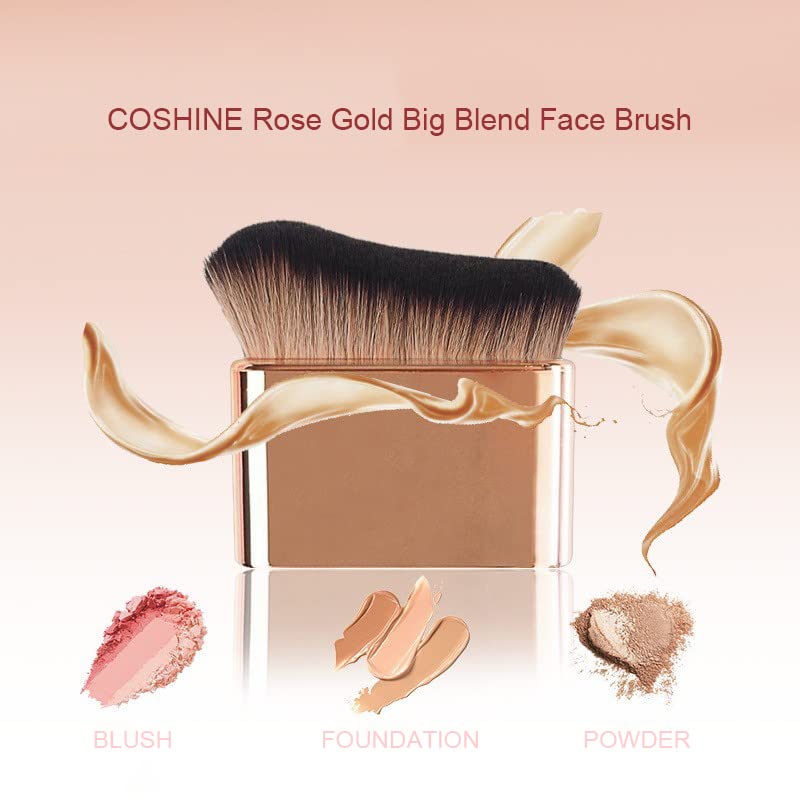 COSHINE gran brocha detalle de pelos densos para cobertura precisa
