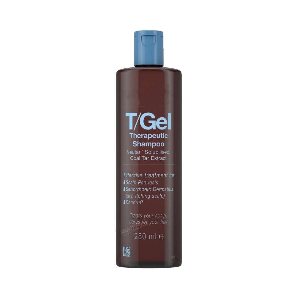 Cosletic champú terapéutico, aplicación en el cabello para alivio del picor y caspa.