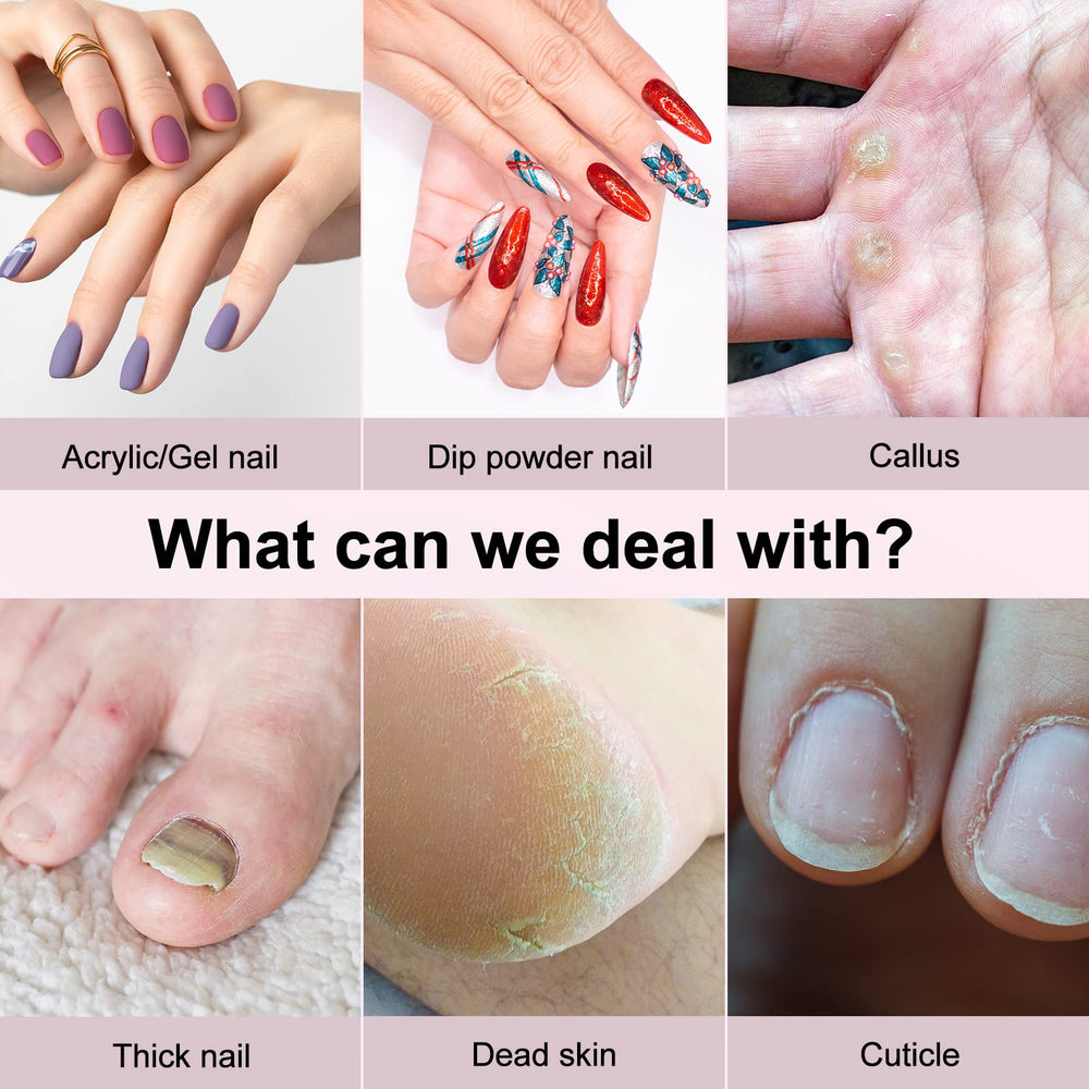 COSLUS batería con carga rápida para sesiones largas de uñas