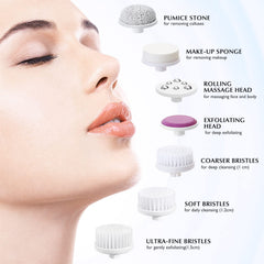 COSLUS cabezal silicona limpieza facial suave