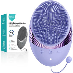 COSLUS cepillo facial de silicona para limpieza profunda de poros y piel suave.