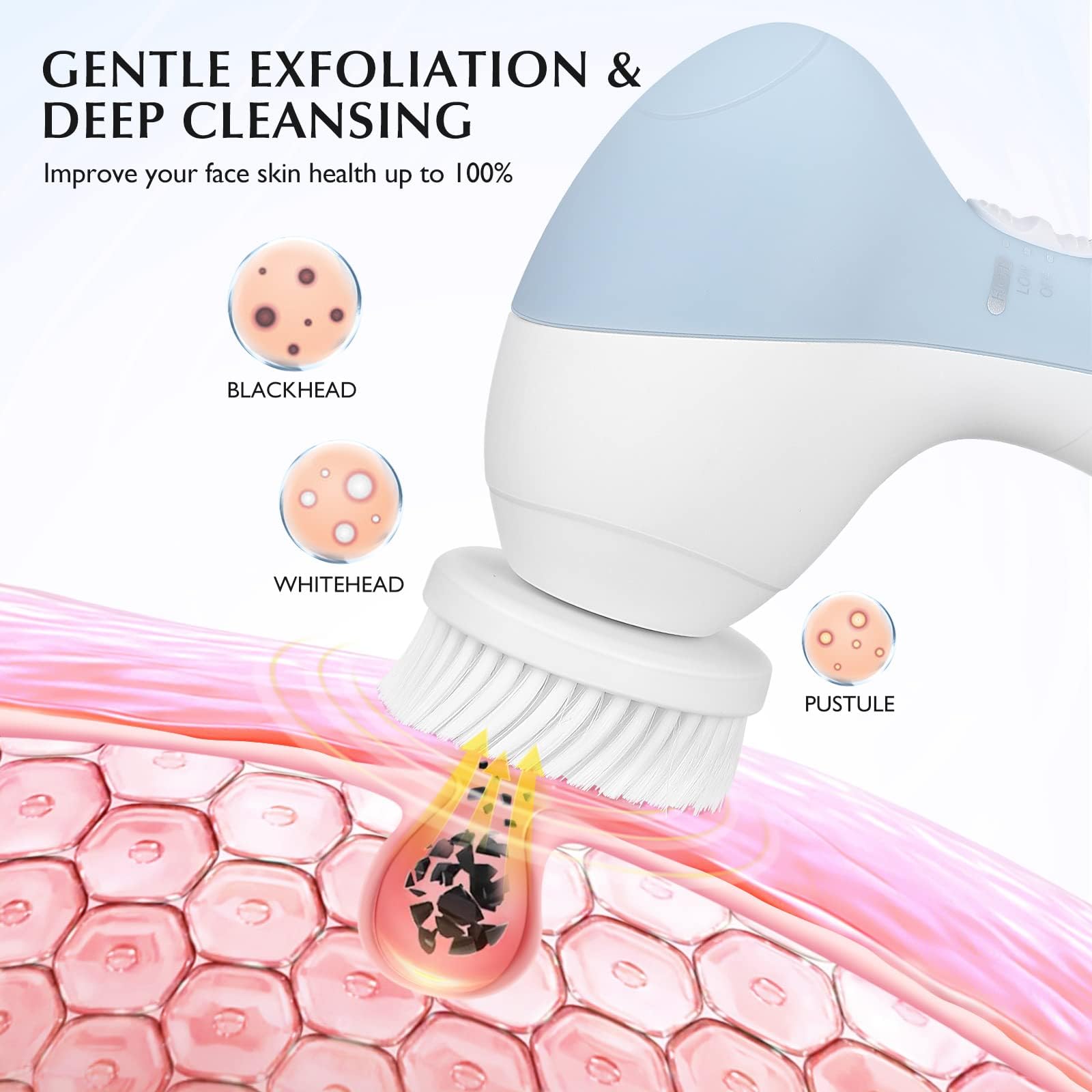 COSLUS esponja para retirar maquillaje sin irritar