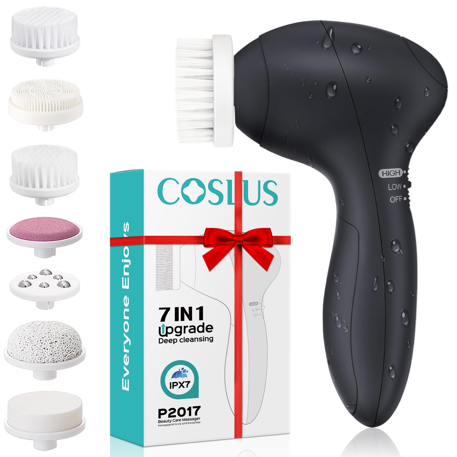 COSLUS FBS-D: cepillo limpieza facial para piel suave y limpia
