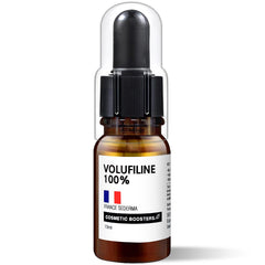 Volufiline Cosmetic Boosters: botella de 10 ml para uso externo en rostro y cuerpo