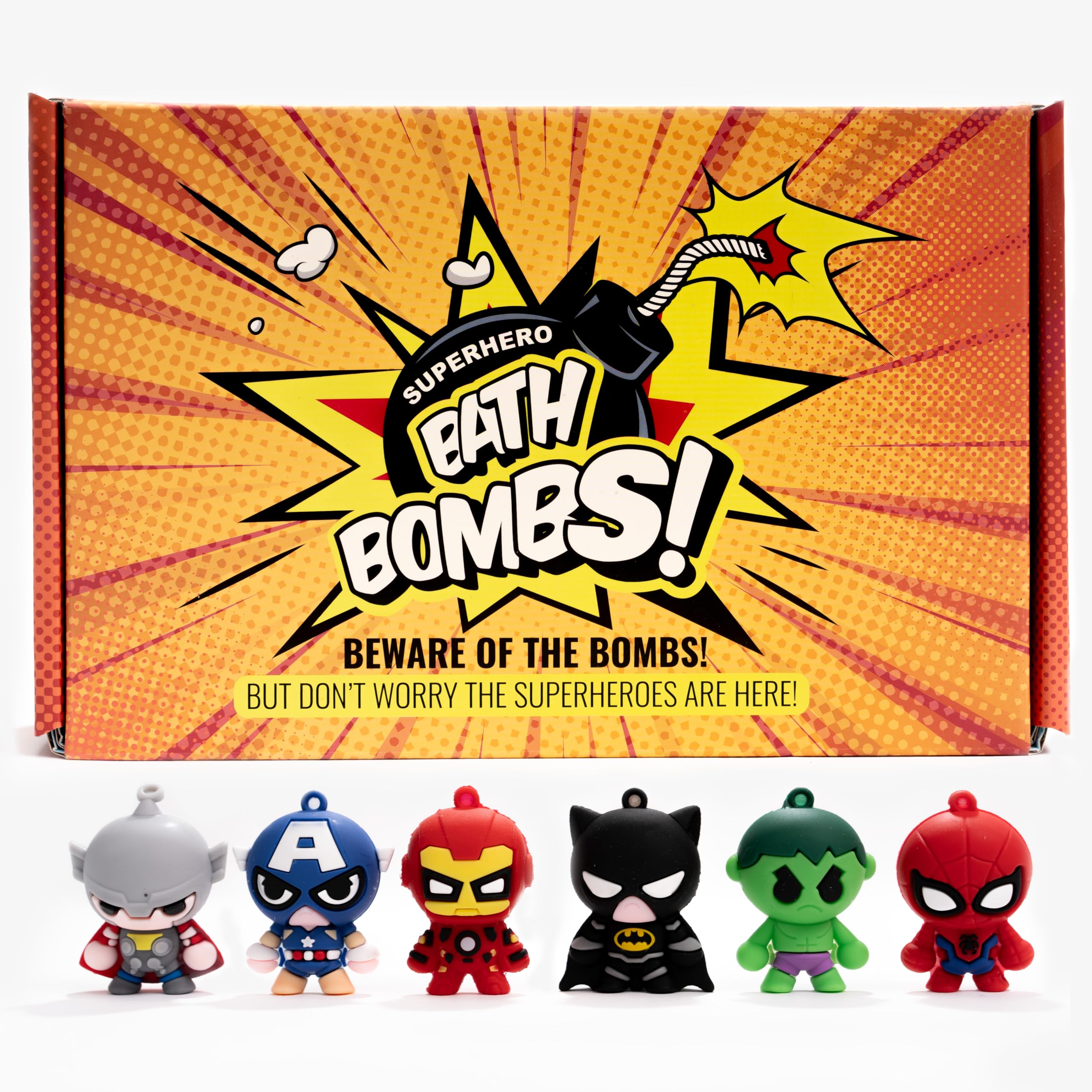 Cosmetics Stories bomba de baño superhéroes coloridas para jugar
